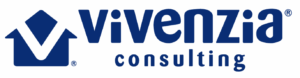 Logotipo de Vivenzia Consulting, inmobiliaria en Sevilla